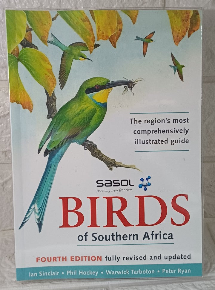 Front Cover Of Sasol birds of Southern Africa (Ian Sinclair)