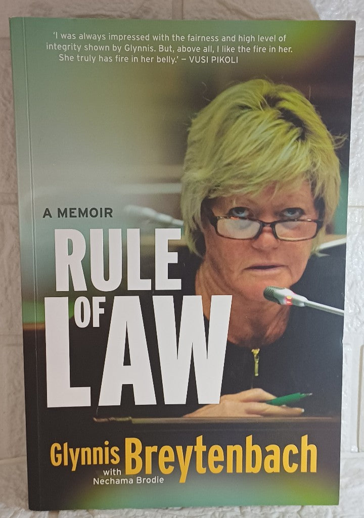 Front Cover Of Rule of law (Glenn's Breytenbach)