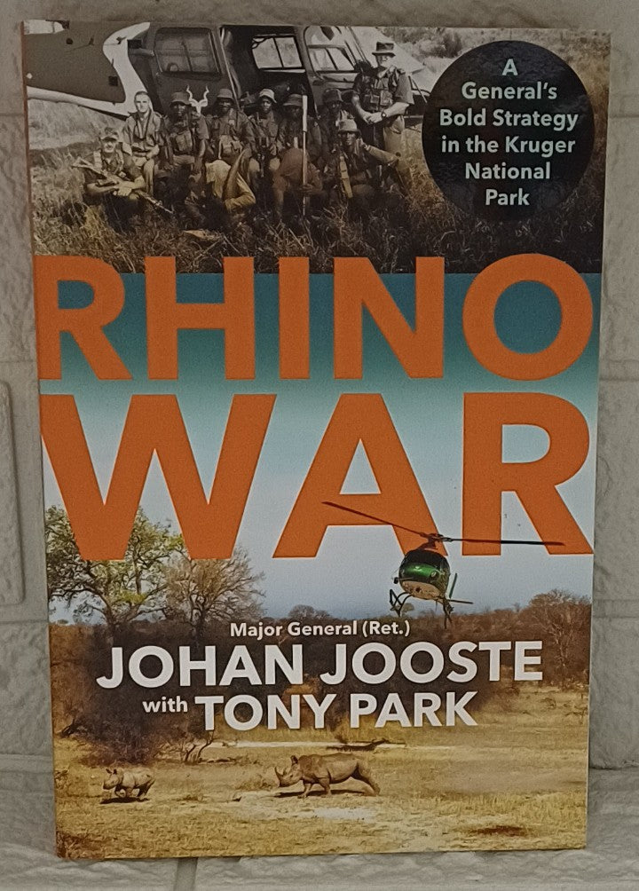 Front Cover Of Rhino War (Johan Jooste; Tony Park)