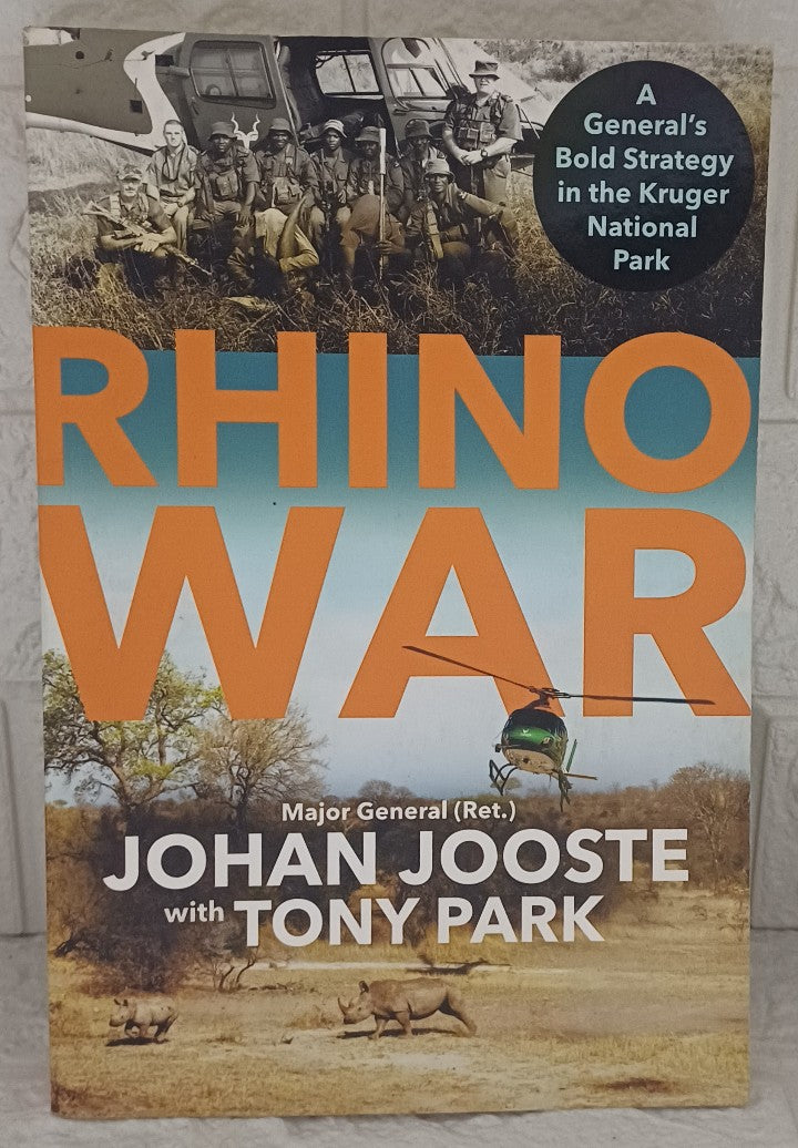 Front Cover Of Rhino War (Johan Jooste; Tony Park)