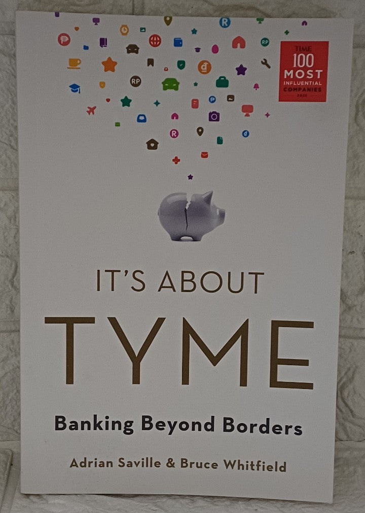 Front Cover Of It's About Tyme: Banking Beyond Borders (Adrian Saville; Bruce Whitfield)