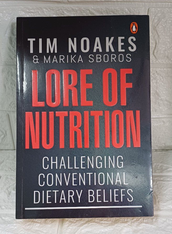 Front Cover Of Lore of Nutrition: Challenging conventional dietary beliefs (Marika Tim)