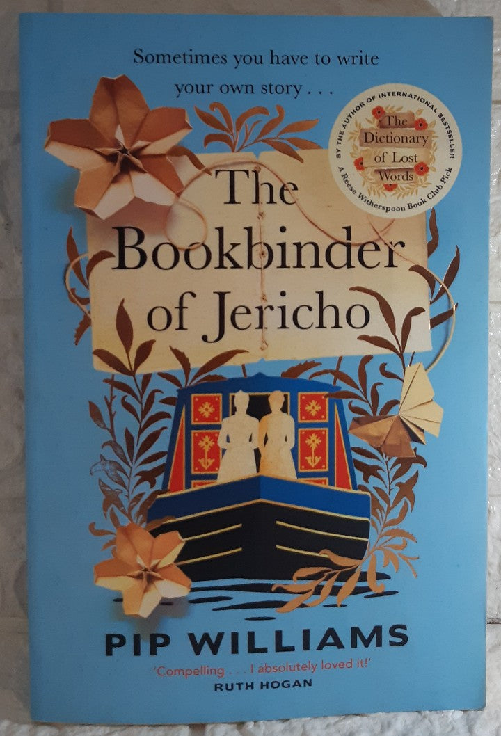 Front Cover Of The bookbinder of jericho (Pip Williams)
