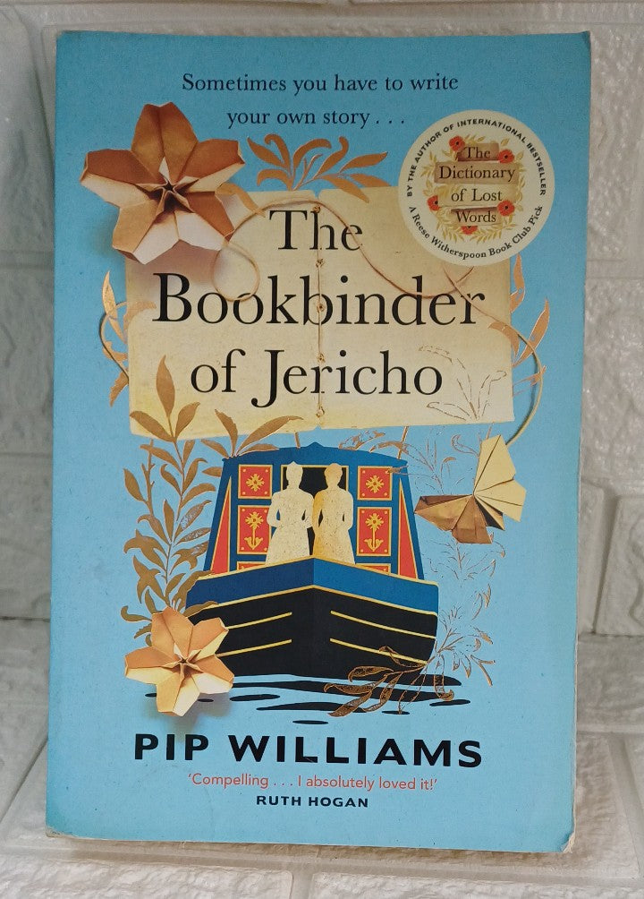 Front Cover Of The bookbinder of jericho (Pip Williams)