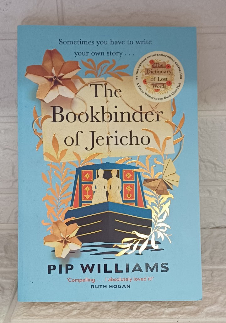 Front Cover Of The bookbinder of jericho (Pip Williams)