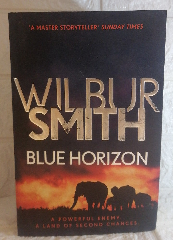 Front Cover Of Blue Horizon (Wilbur Smith)