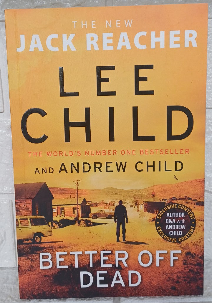 Front Cover Of Better Off Dead (Jack Reacher, #26) (Andrew Child)
