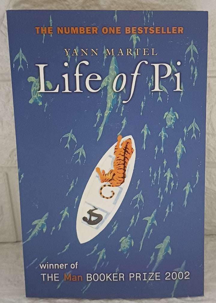 Front Cover Of Life of Pi (Yann Martel)