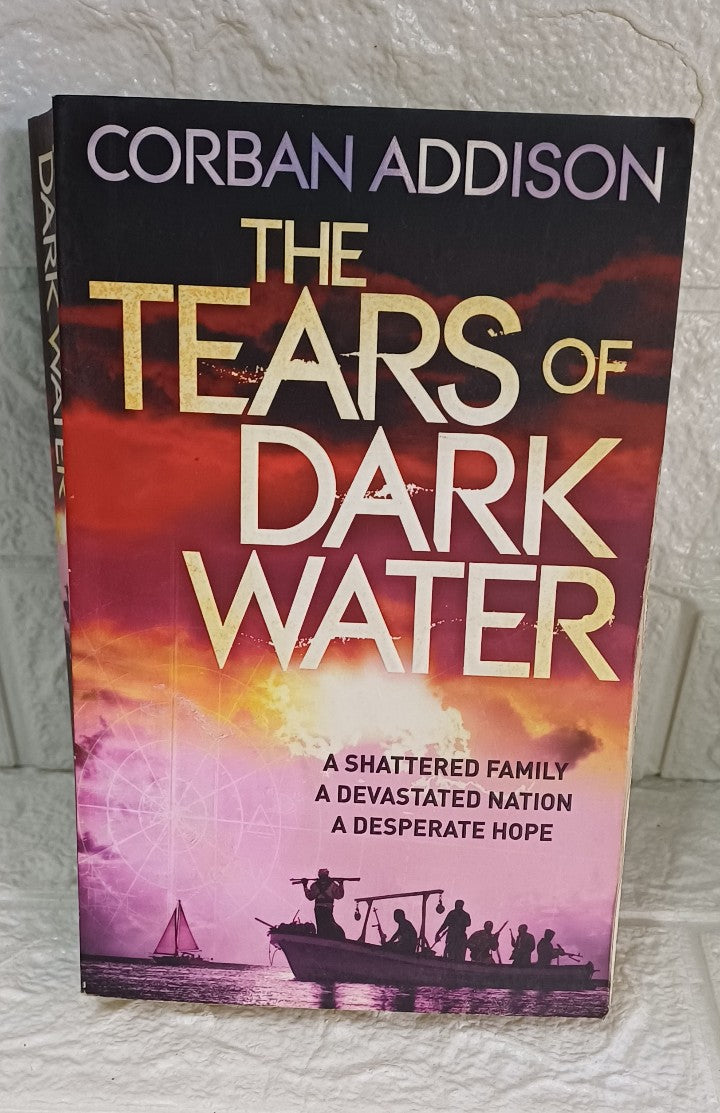 Front Cover Of The Tears of Dark Water (Corban Addison)