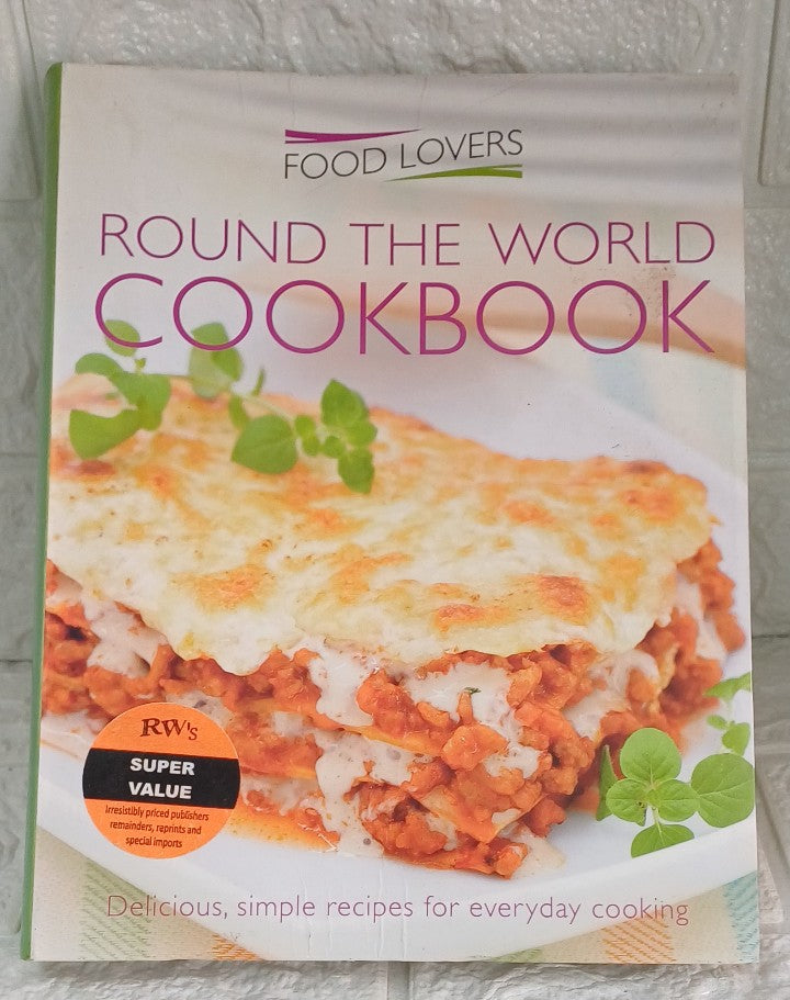 Front Cover Of Round the world cookbook (Unknown Unknown)