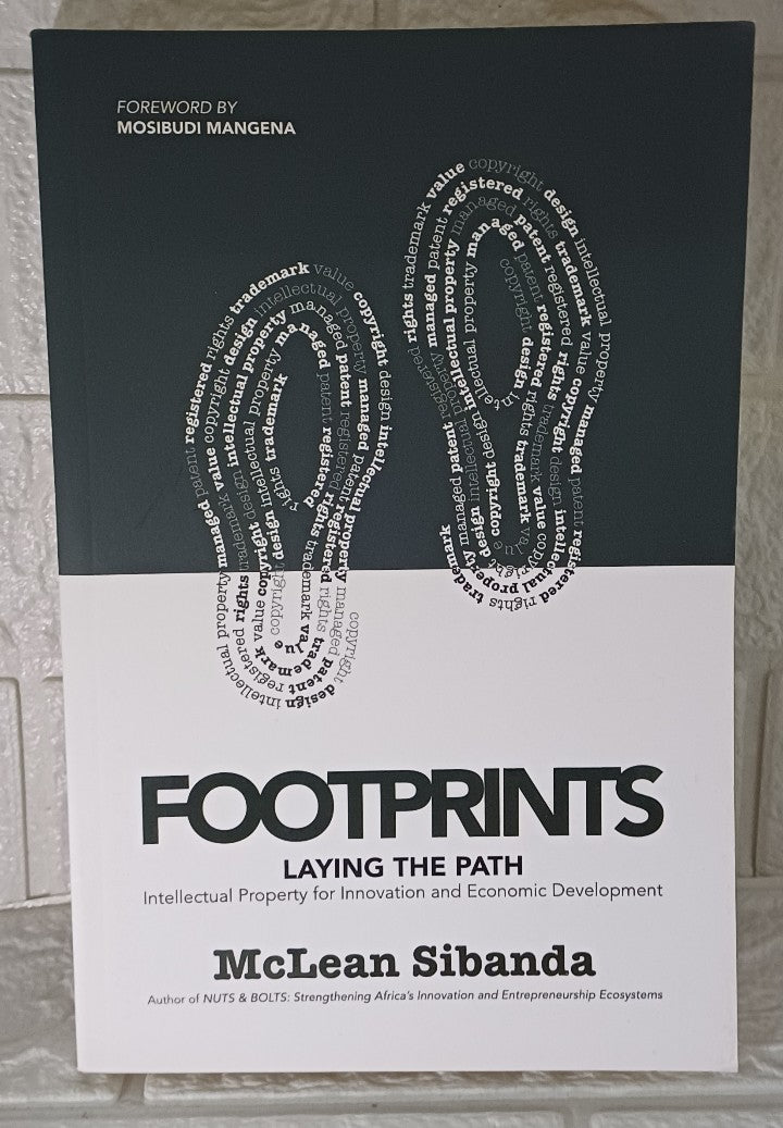 Front Cover Of Footprints: Laying the Path: Intellectual Property for Innovation and Economic Development (McLean Sibanda)