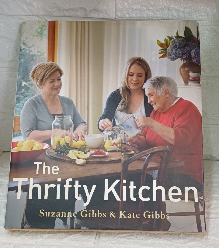 Front Cover Of The Thrifty Kitchen (Coral Suzanne)