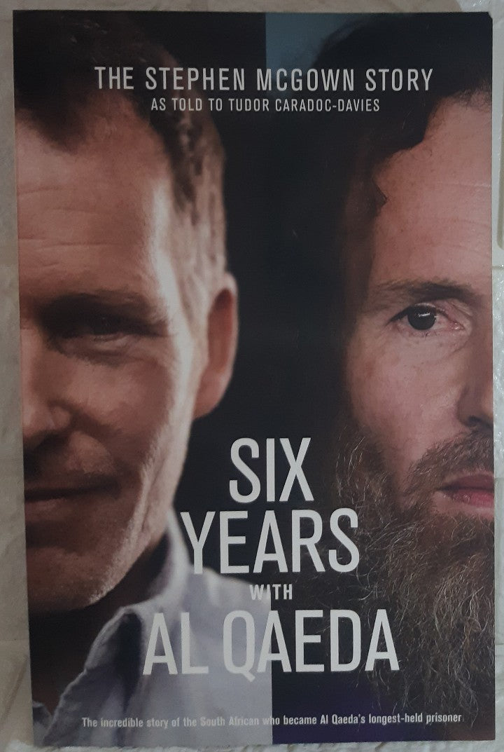Front Cover Of Six Years With Al Qaeda (Stephen McGown)