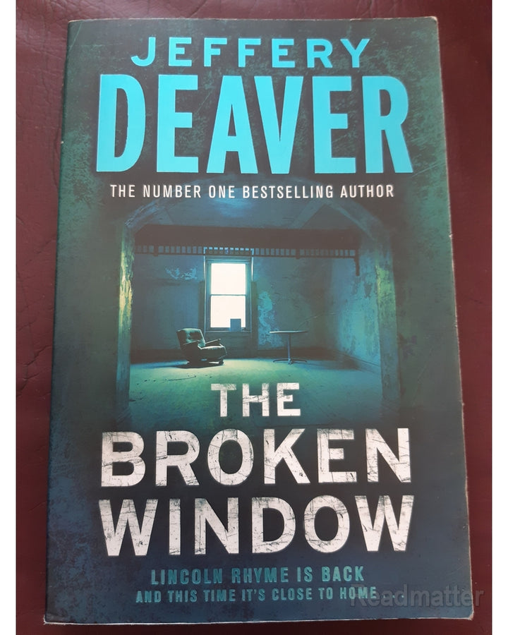 Front Cover Of The Best-Selling Book The Broken Window Deaver, Jeffer