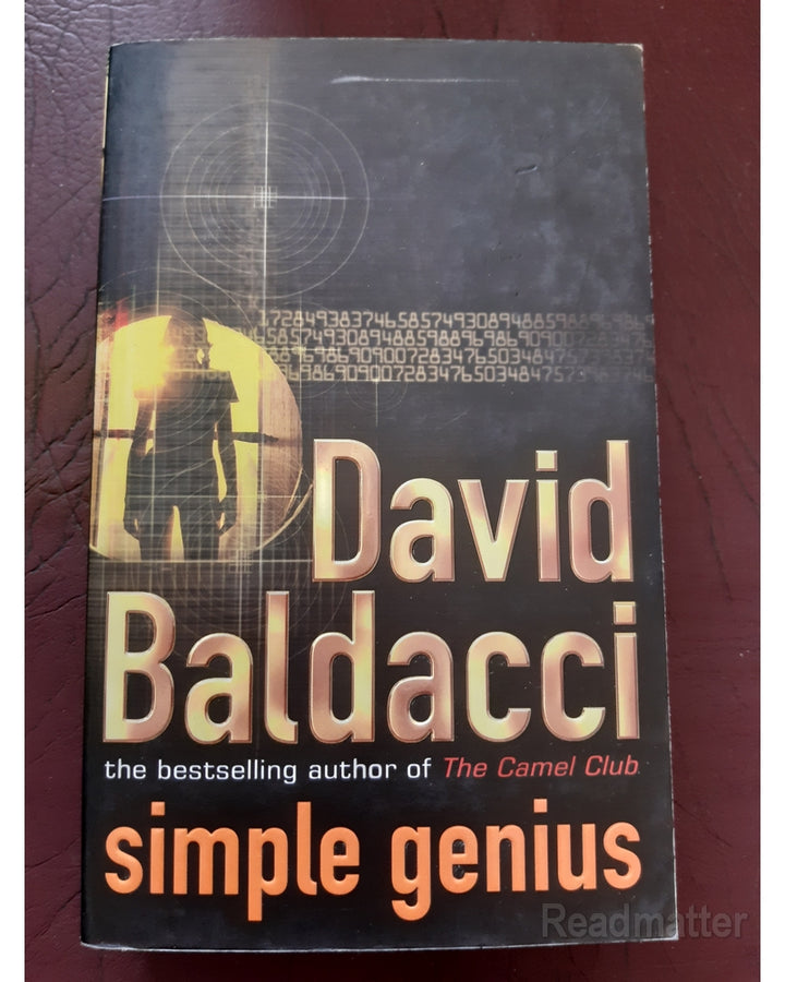 Front Cover Of The Best-Selling Book Simple Genius Baldacci, David