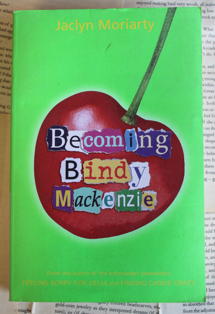 Front Cover Of Becoming Bindy Mackenzie (Jaclyn Moriarty)