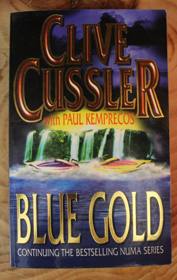 Front Cover Of Blue Gold  (Clive Cussler)