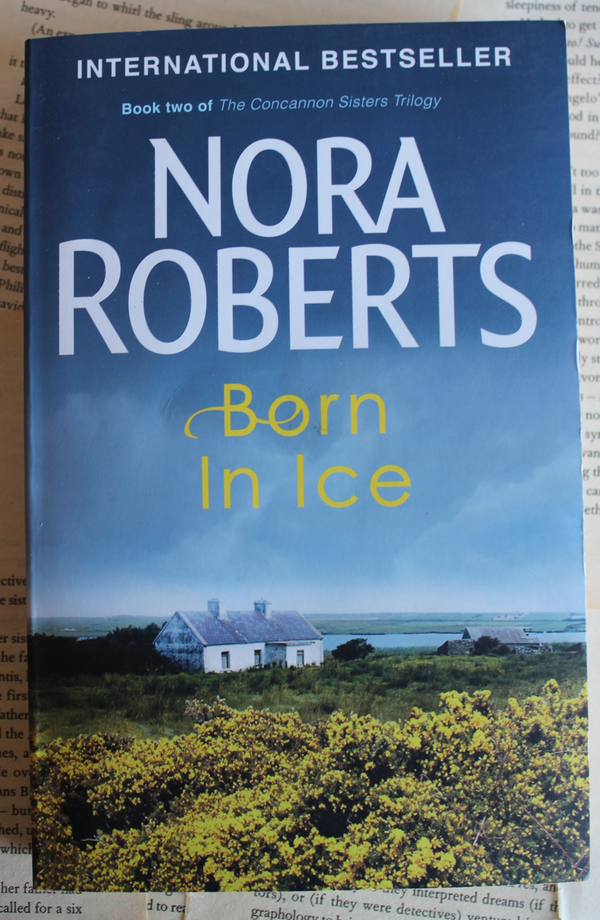 Front Cover Of Born In Ice  (Nora Roberts)