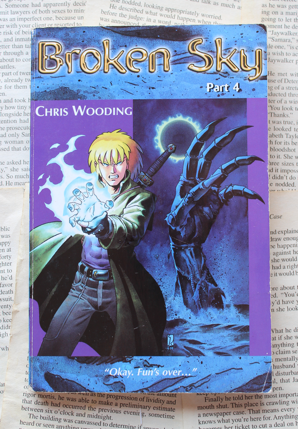 Front Cover Of Broken Sky Part 4  (Chris Wooding)