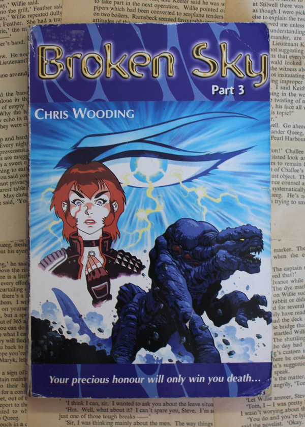 Front Cover Of Broken Sky Part 3  (Chris Wooding)