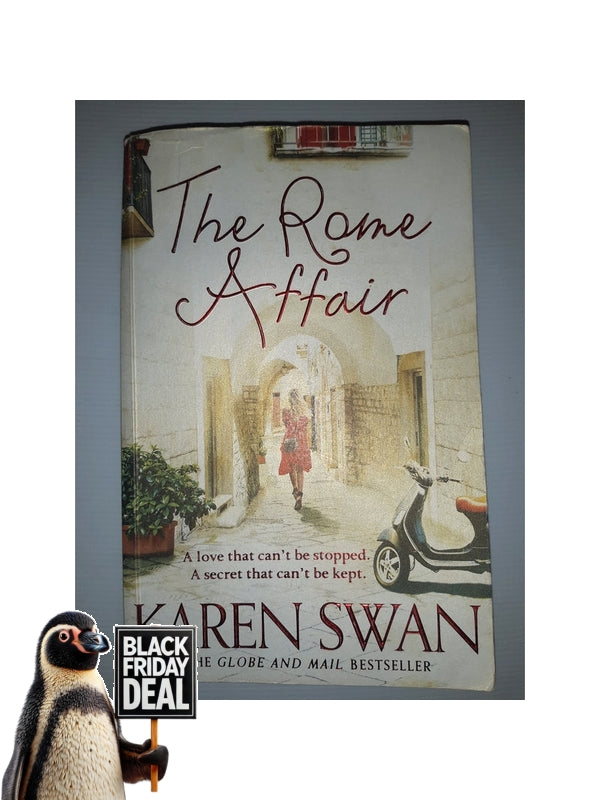 Front Cover Of The Best-Selling Book The Rome Affair Karen Swan