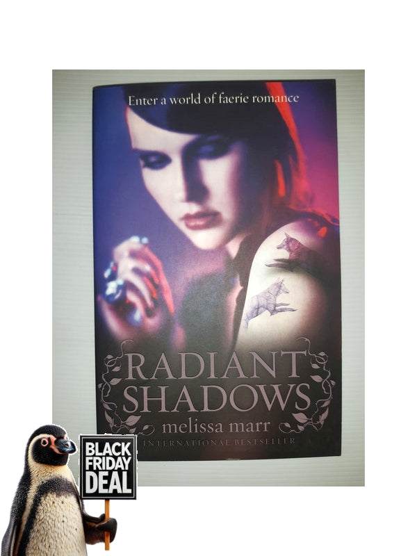 Front Cover Of The Best-Selling Book Radiant Shadows Melissa Marr