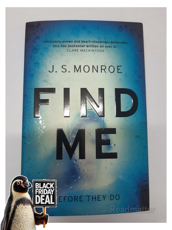 Front Cover Of The Best-Selling Book Find Me J.S. Monroe