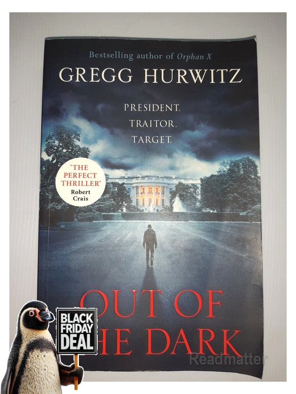 Front Cover Of The Best-Selling Book Out Of The Dark Gregg Hurwitz