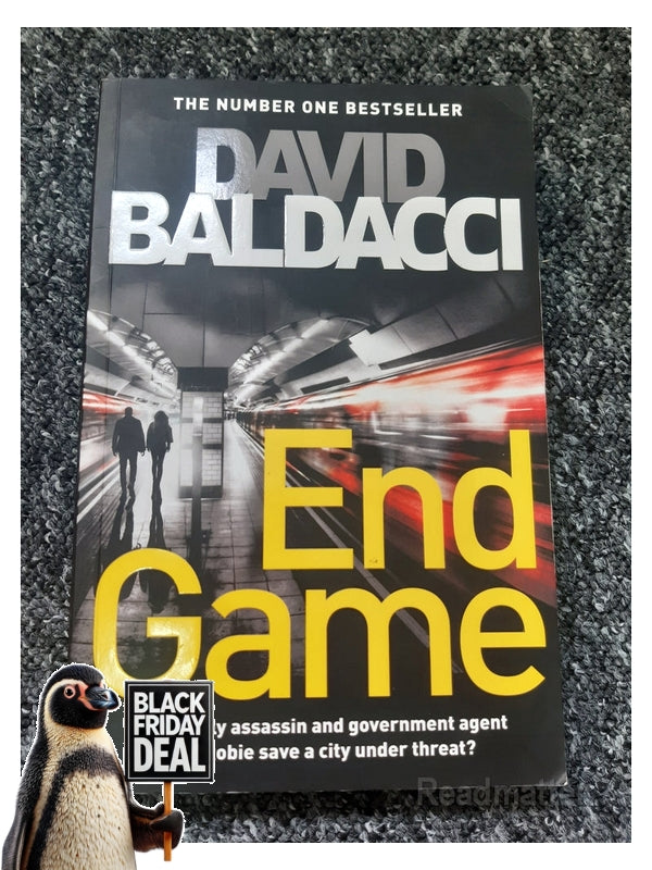 Front Cover Of The Best-Selling Book End Game David Baldacci