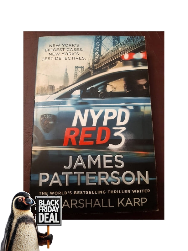 Front Cover Of The Best-Selling Book NYPD Red 3 James Patterson