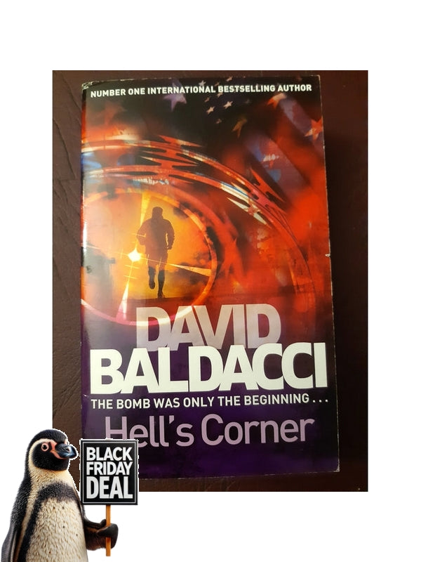 Front Cover Of The Best-Selling Book Hell's Corner David Baldacci