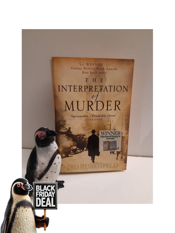 Front Cover Of The Best-Selling Book The Interpretation Of Murder Jed Rubenfeld