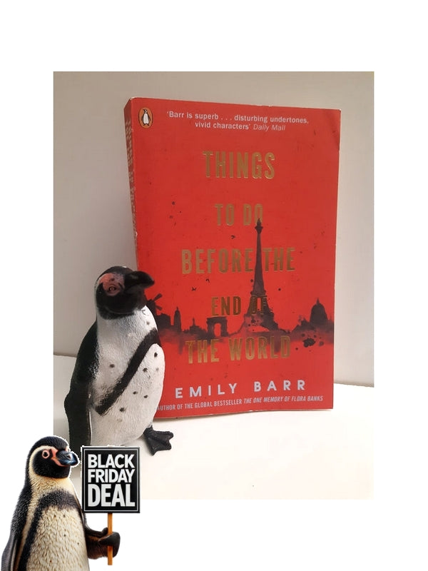 Front Cover Of The Best-Selling Book Things To Do Before The End Of The World Emily Barr