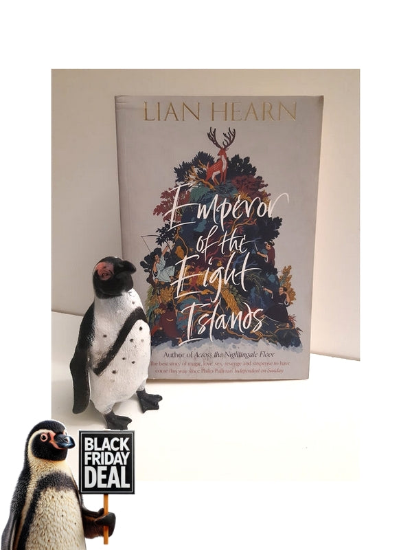 Front Cover Of The Best-Selling Book Emperor Of The Eight Islands Lian Hearn