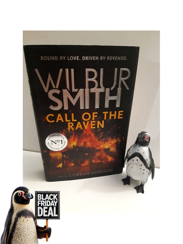 Front Cover Of The Best-Selling Book Call Of The Raven Wilbur Smith, Corban Addison