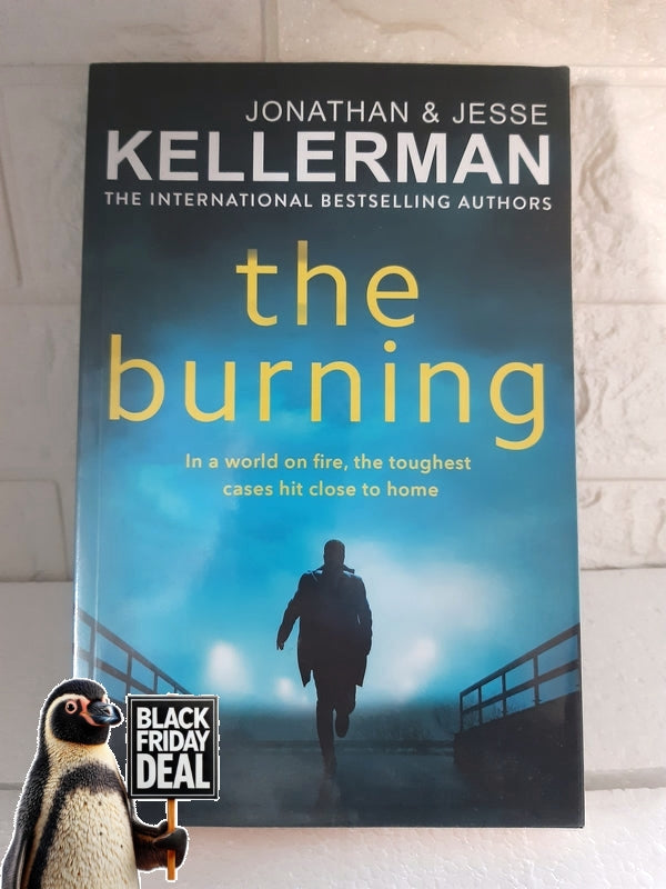 Front Cover Of The Best-Selling Book The Burning Jonathan Kellerman, Jesse Kellerman