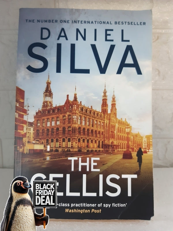 Front Cover Of The Best-Selling Book The Cellist Daniel Silva