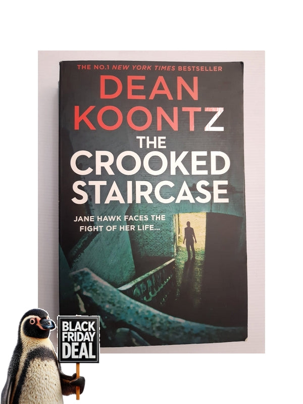 Front Cover Of The Best-Selling Book The Crooked Staircase Dean Koontz