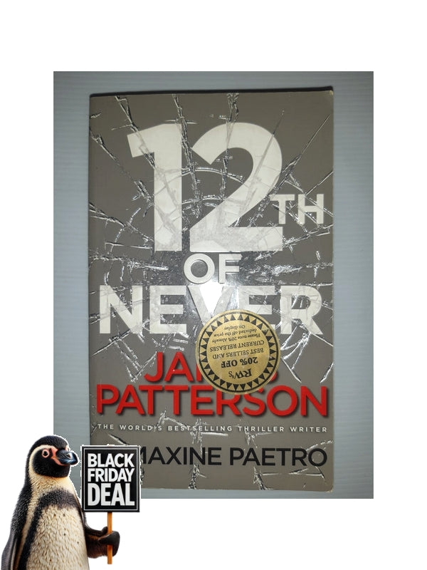 Front Cover Of The Best-Selling Book 12Th Of Never James Patterson