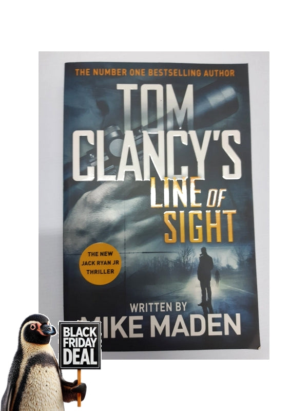 Front Cover Of The Best-Selling Book Tom Clancy'S Line Of Sight Mike Maden