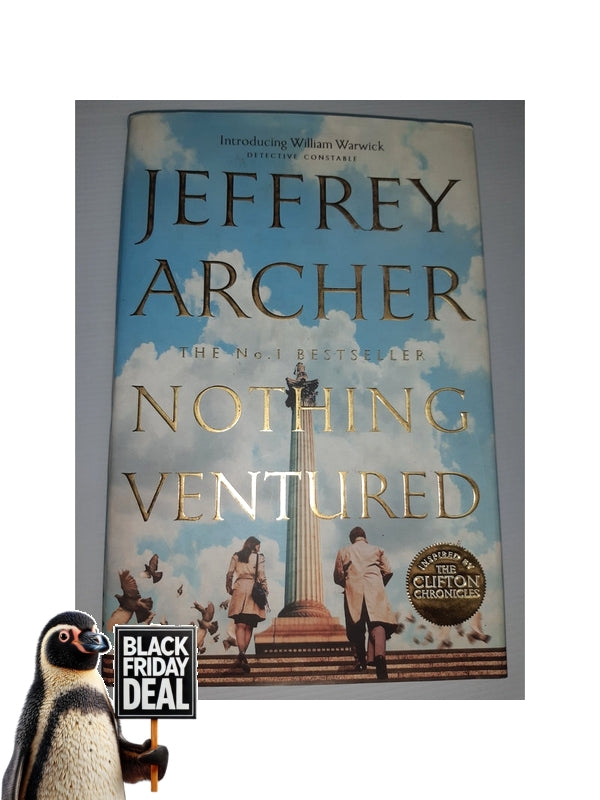 Front Cover Of The Best-Selling Book Nothing Ventured Jeffrey Archer