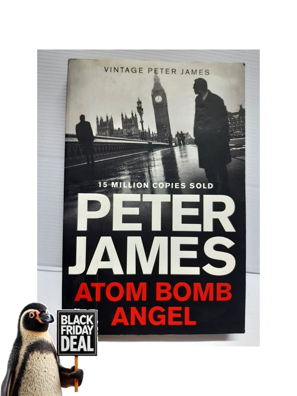 Front Cover Of The Best-Selling Book Atom Bomb Angel Peter James