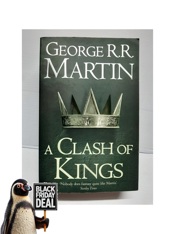 Front Cover Of The Best-Selling Book A Clash Of Kings George R. R. Martin