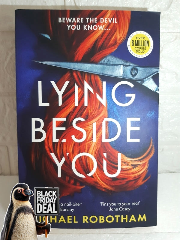 Front Cover Of The Best-Selling Book Lying Beside You Michael Robotham