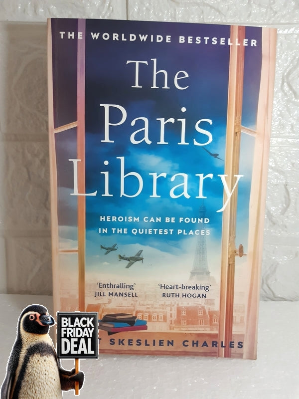 Front Cover Of The Best-Selling Book The Paris Library Janet Skeslien Charles