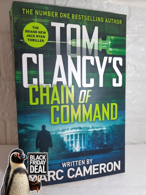 Front Cover Of The Best-Selling Book Tom Clancy'S Chain Of Command Marc Cameron