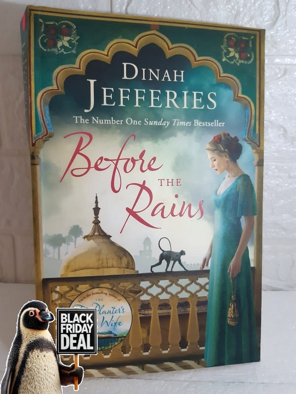 Front Cover Of The Best-Selling Book Before The Rains Dinah Jefferies