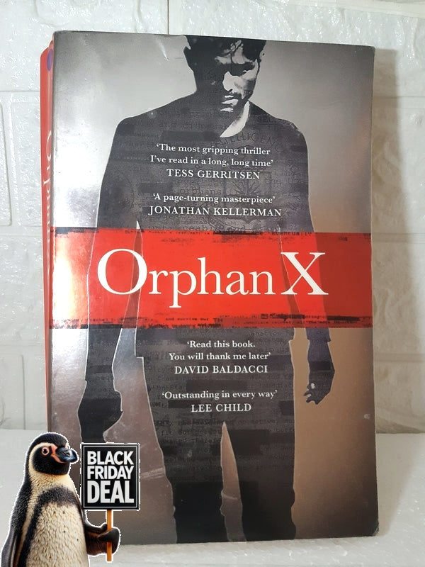 Front Cover Of The Best-Selling Book Orphan X Gregg Hurwit