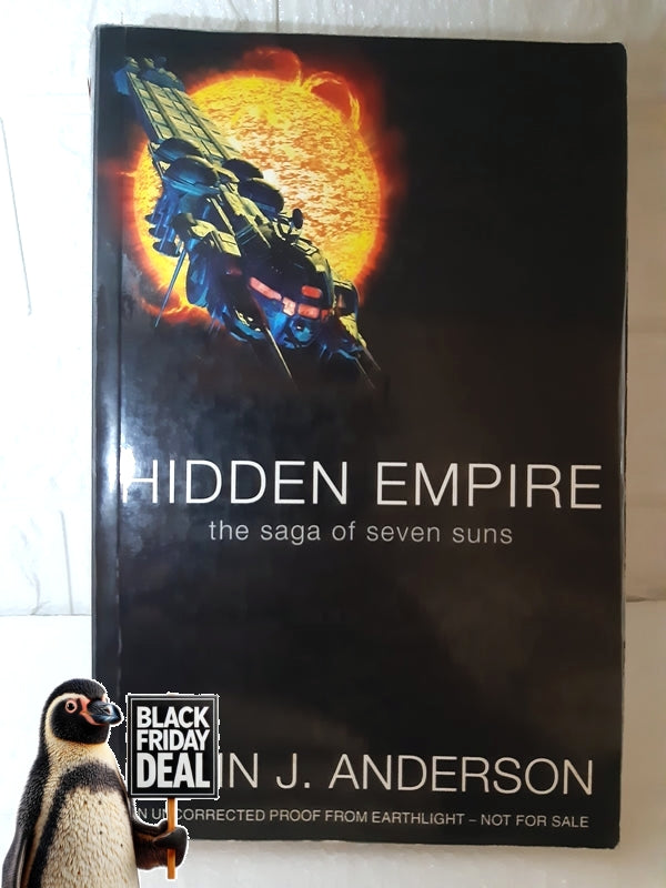 Front Cover Of The Best-Selling Book Hidden Empire Kevin J. Anderson