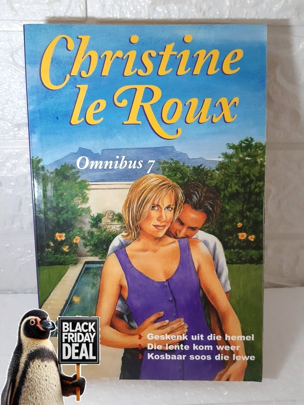 Front Cover Of The Best-Selling Book Christine Le Roux: Omnibus 7 Afrikaans Edition Christine Le Roux